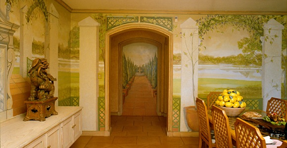 Dining Room Mural art
