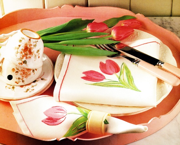 Painted Napkins